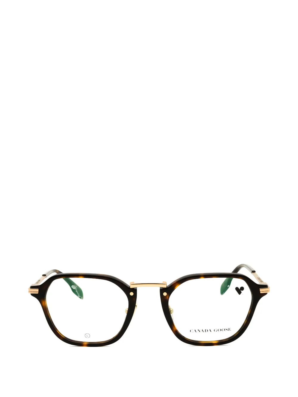 Canada Goose Round-frame Glasses In Brown