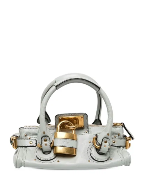 Chloé Pre-Owned bolsa de mano Paddington pequeña de piel 2012