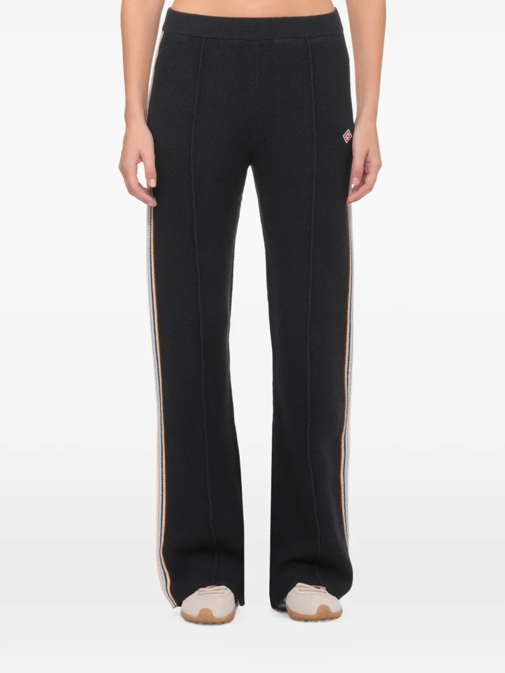 Casablanca Café Culture side-stripe track pants Blauw