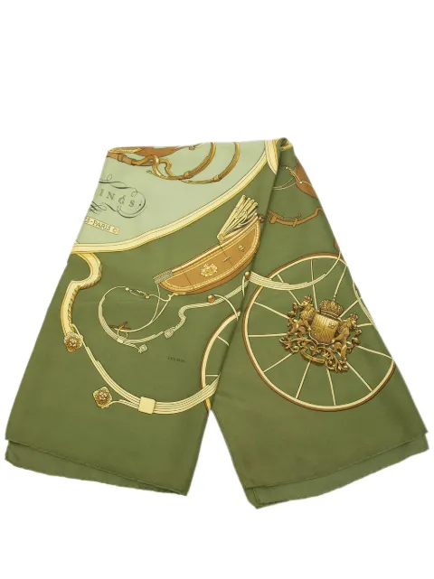 Hermès Pre-Owned 20th Century Springs Silk Scarf 90 scarves