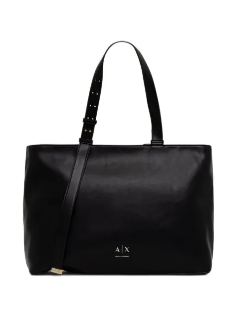 Armani Exchange buckle-straps tote bag