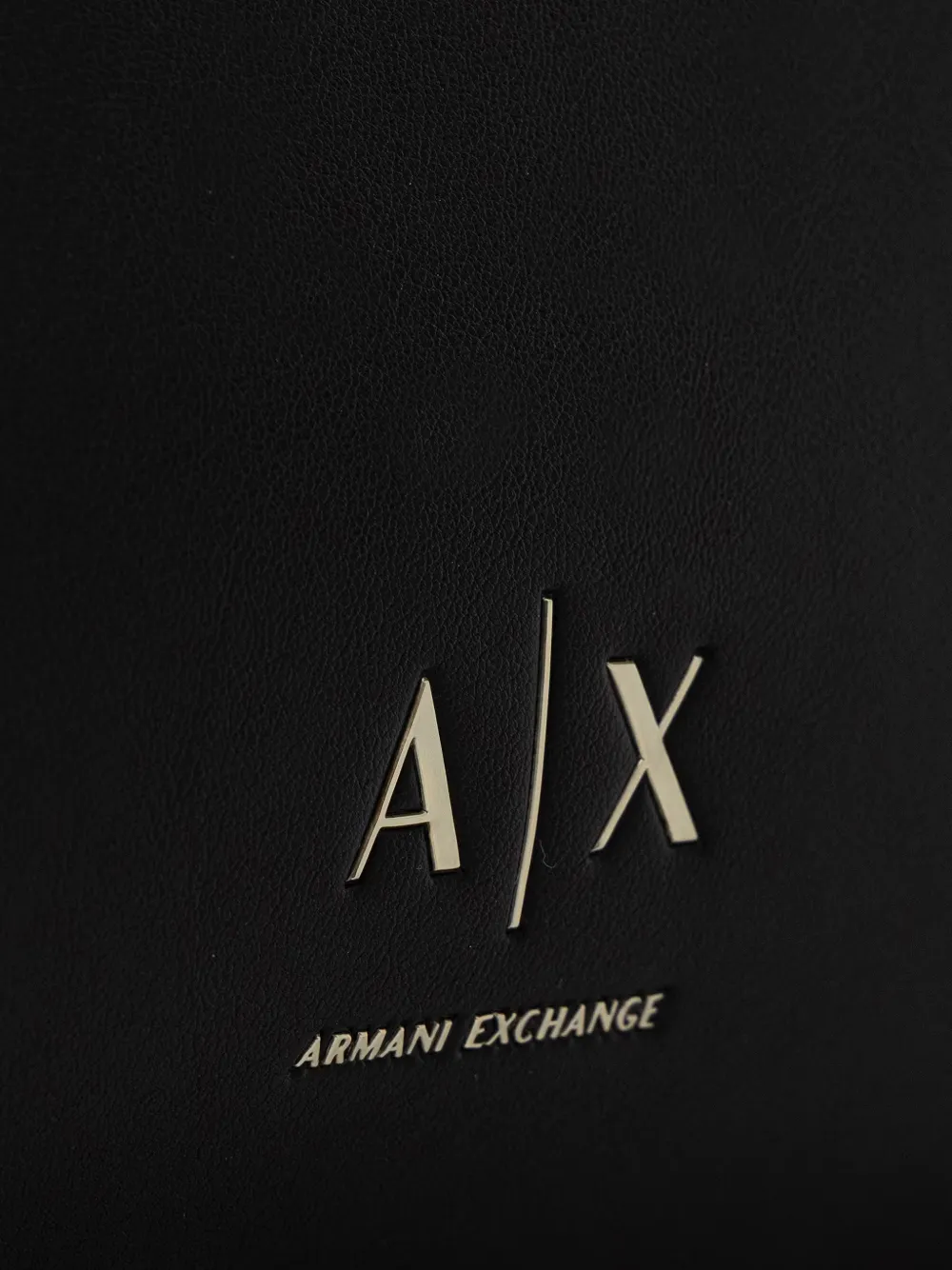 Armani Exchange Shopper met gespbanden Zwart