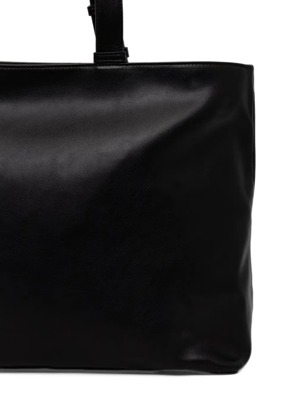 Armani Exchange Shopper met gespbanden Zwart