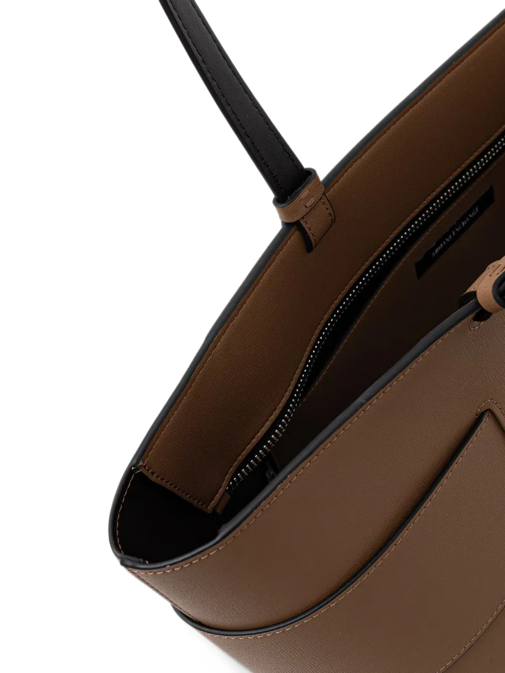 Armani Exchange Shopper met monogram Bruin