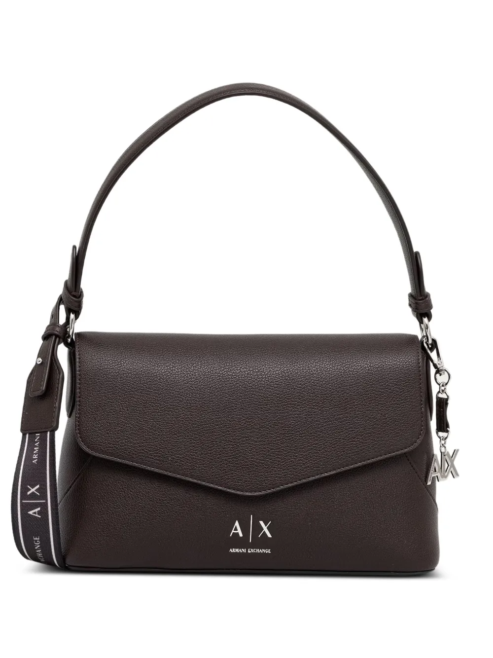 Armani Exchange logo-plaque shoulder bag