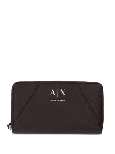 Armani Exchange Portemonnaie mit Logo-Schild