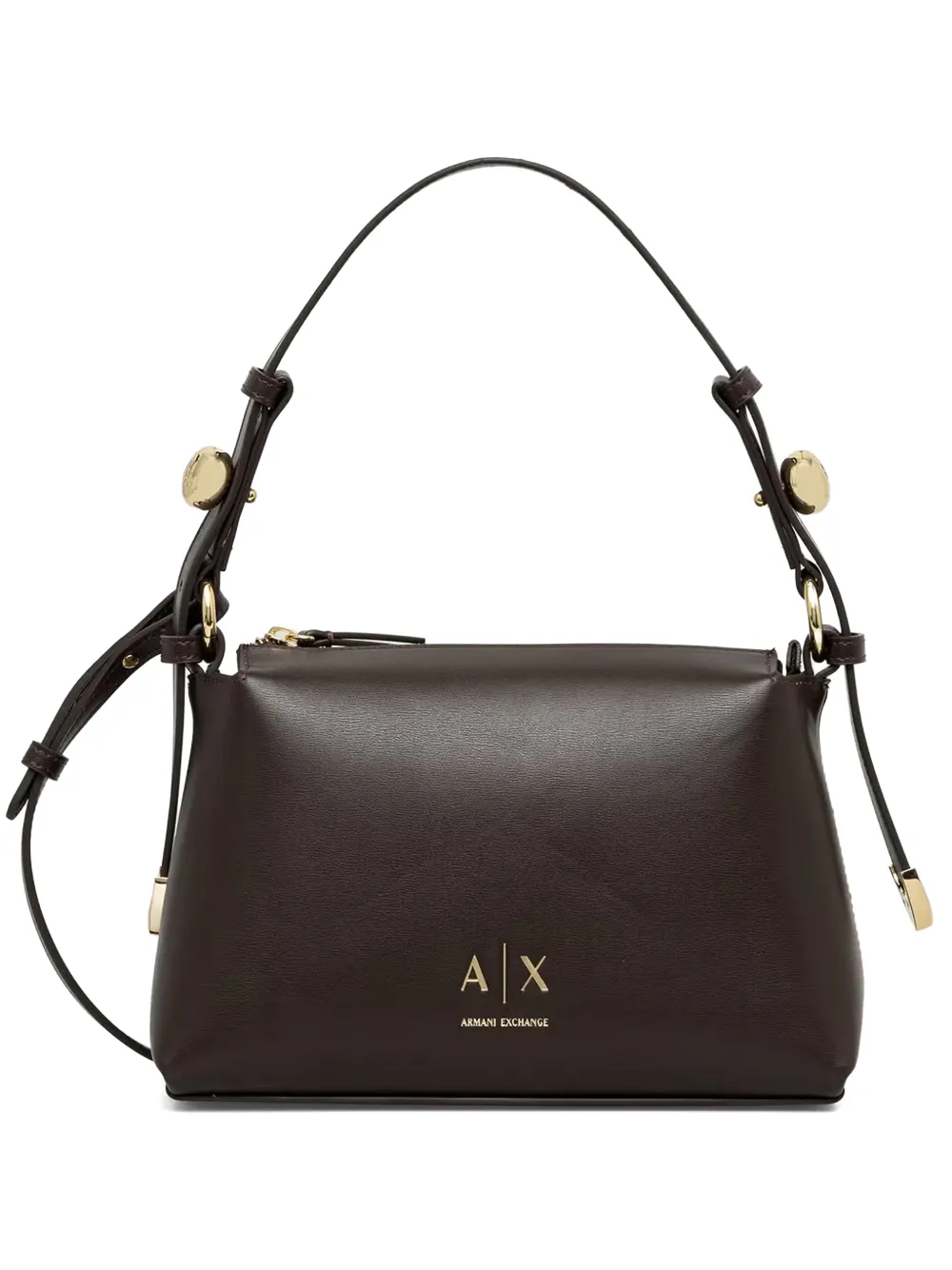 Armani Exchange logo-print tote bag - Marrone
