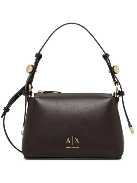 Armani Exchange tote con logo estampado