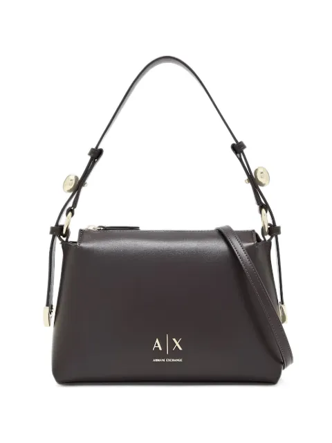 Armani Exchange logo-print tote bag