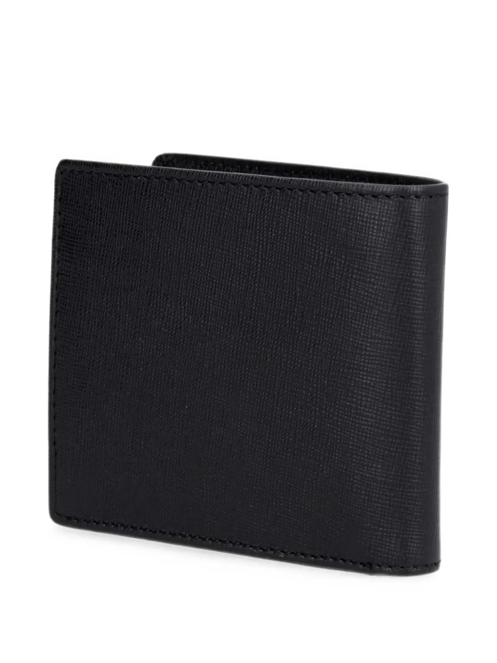 Blauer Logo-debossed Bi-fold Wallet In Black
