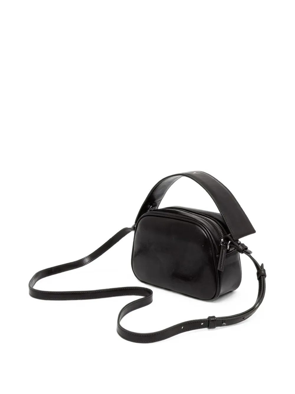 Armani Exchange Schoudertas met logoprint Zwart