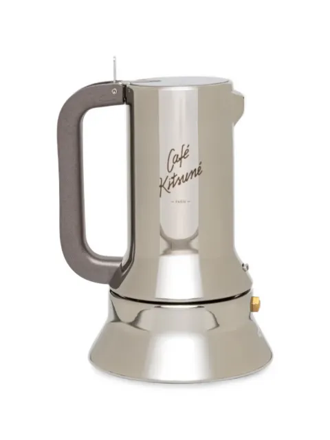CAFÉ KITSUNÉ x Alessi logo-print espresso maker