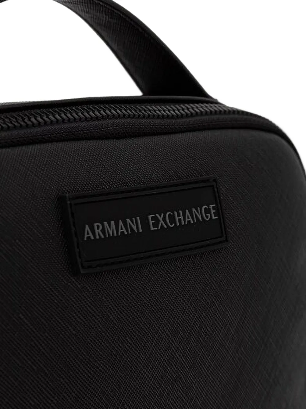 Armani Exchange Schoudertas met logopatch Zwart