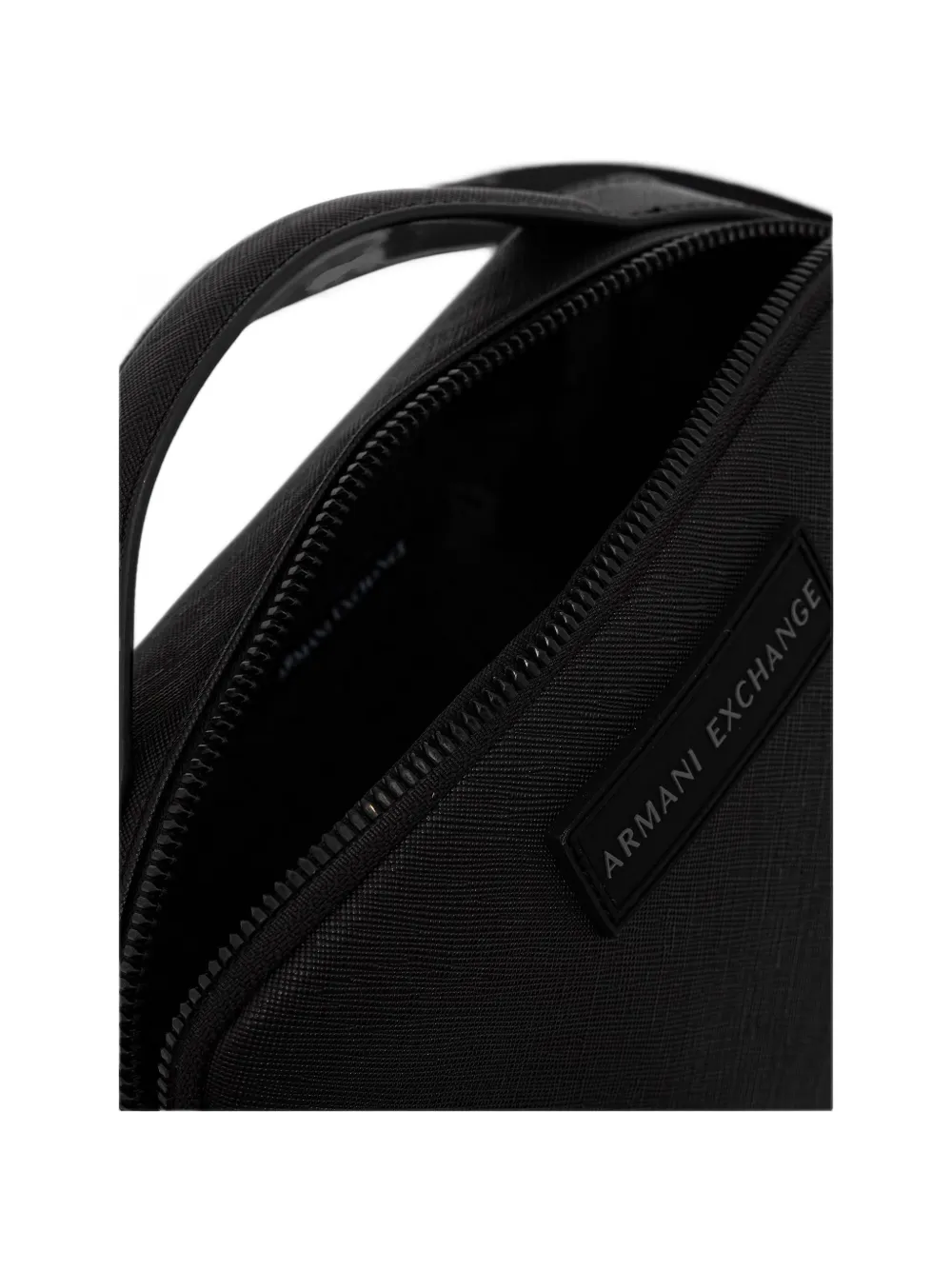 Armani Exchange Schoudertas met logopatch Zwart