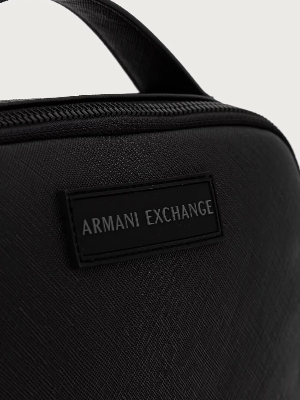 Armani Exchange Schoudertas met logopatch Zwart