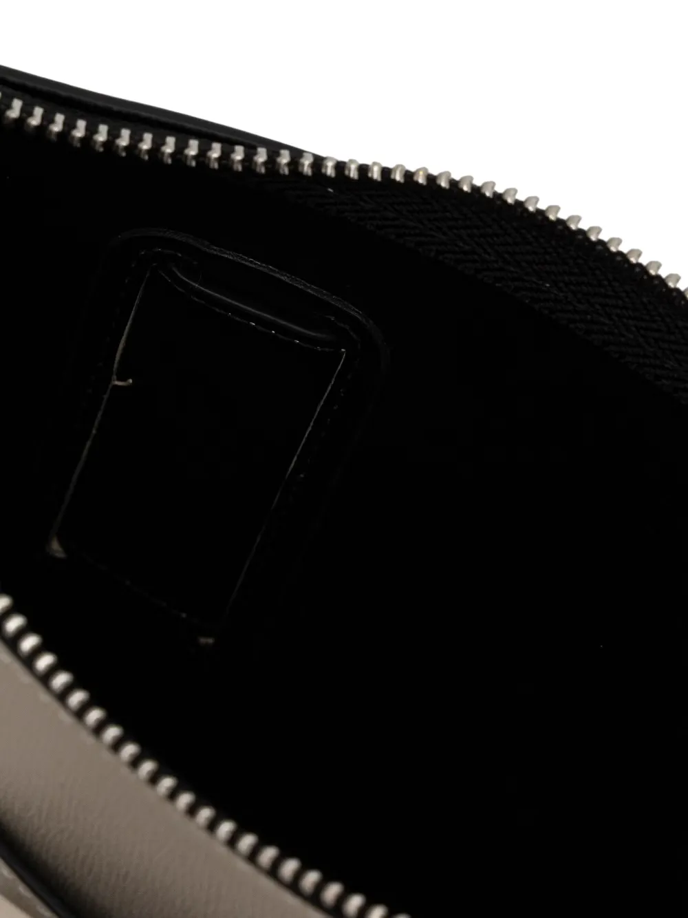 Armani Exchange Schoudertas met logoplakkaat Beige