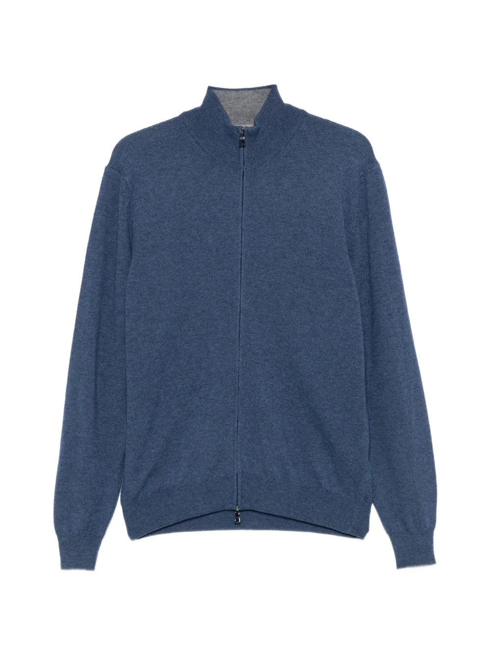Ferrante long-sleeve zip-fastening cardigan - Blue