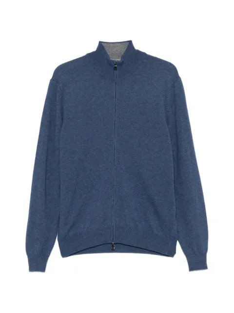 Ferrante long-sleeve zip-fastening cardigan