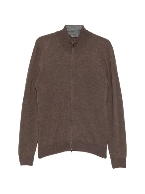 Ferrante zip-up high-neck cardigan