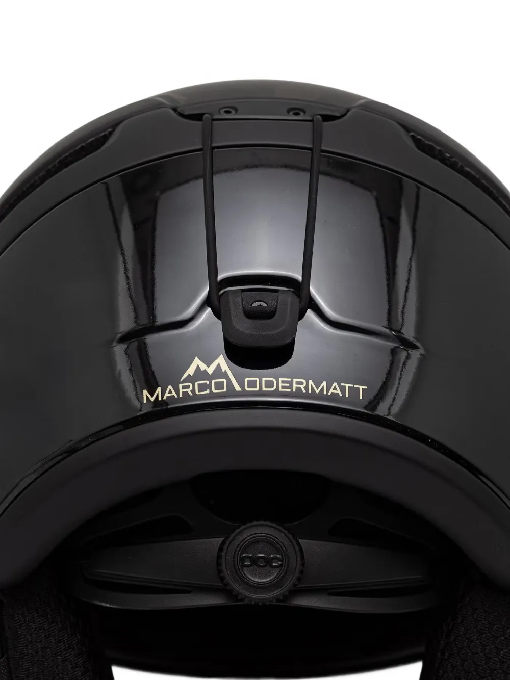 POC Marco Odermatt skihelm met leeuwen-print Zwart