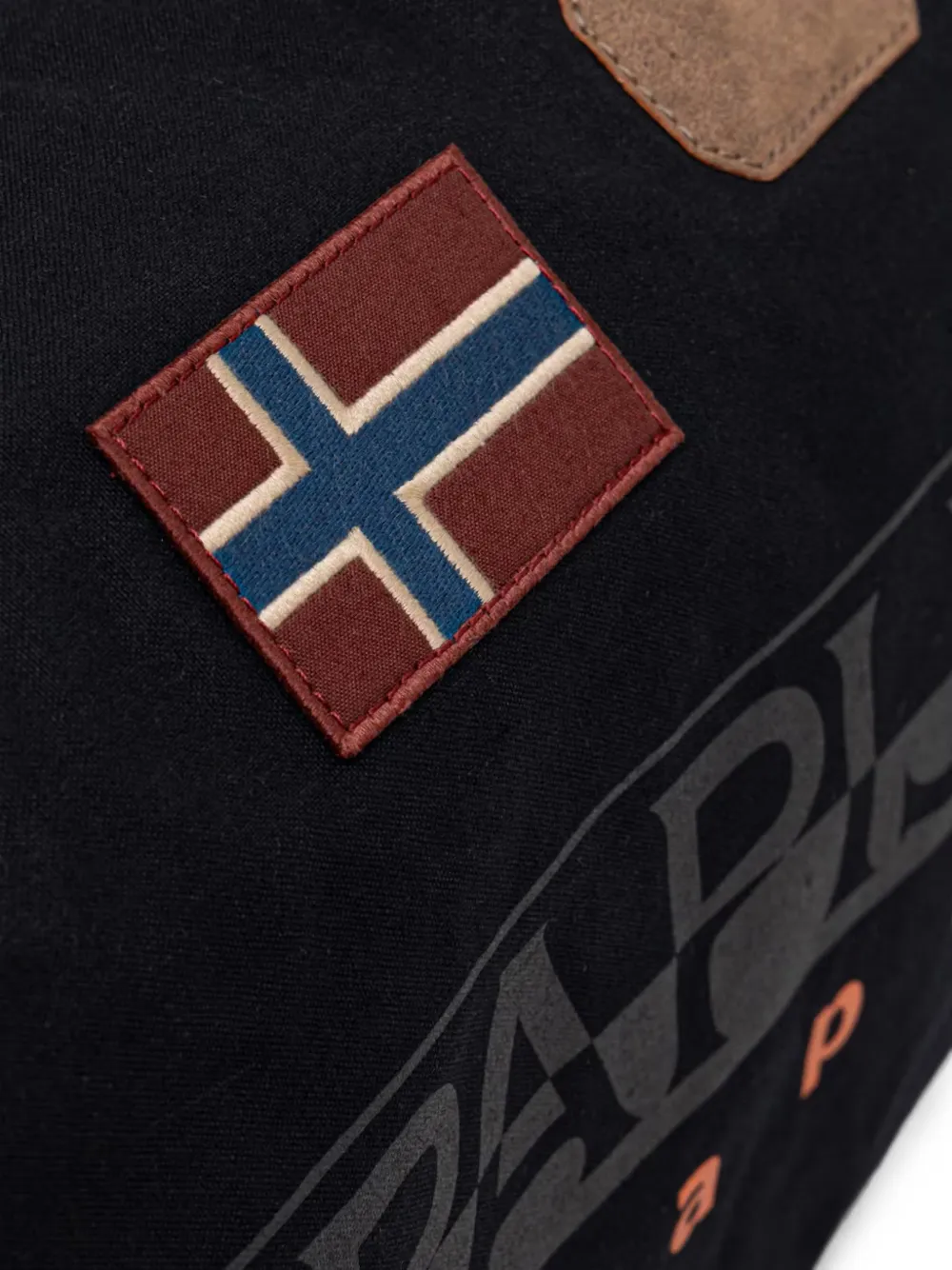 Napapijri 48 LT Bering reistas met logo-print Zwart