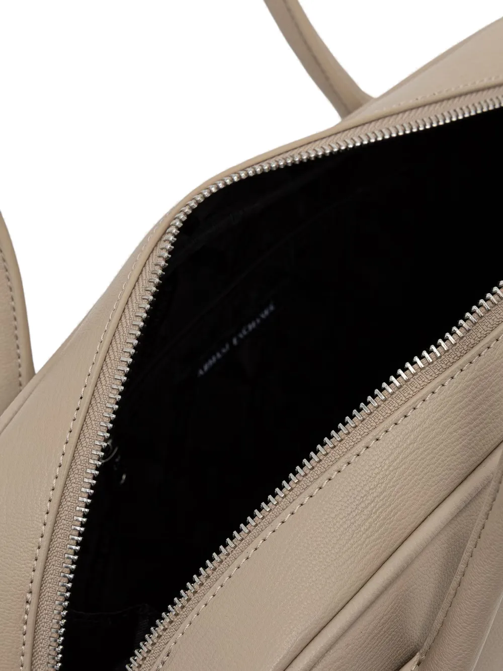 Armani Exchange Shopper met logo Beige