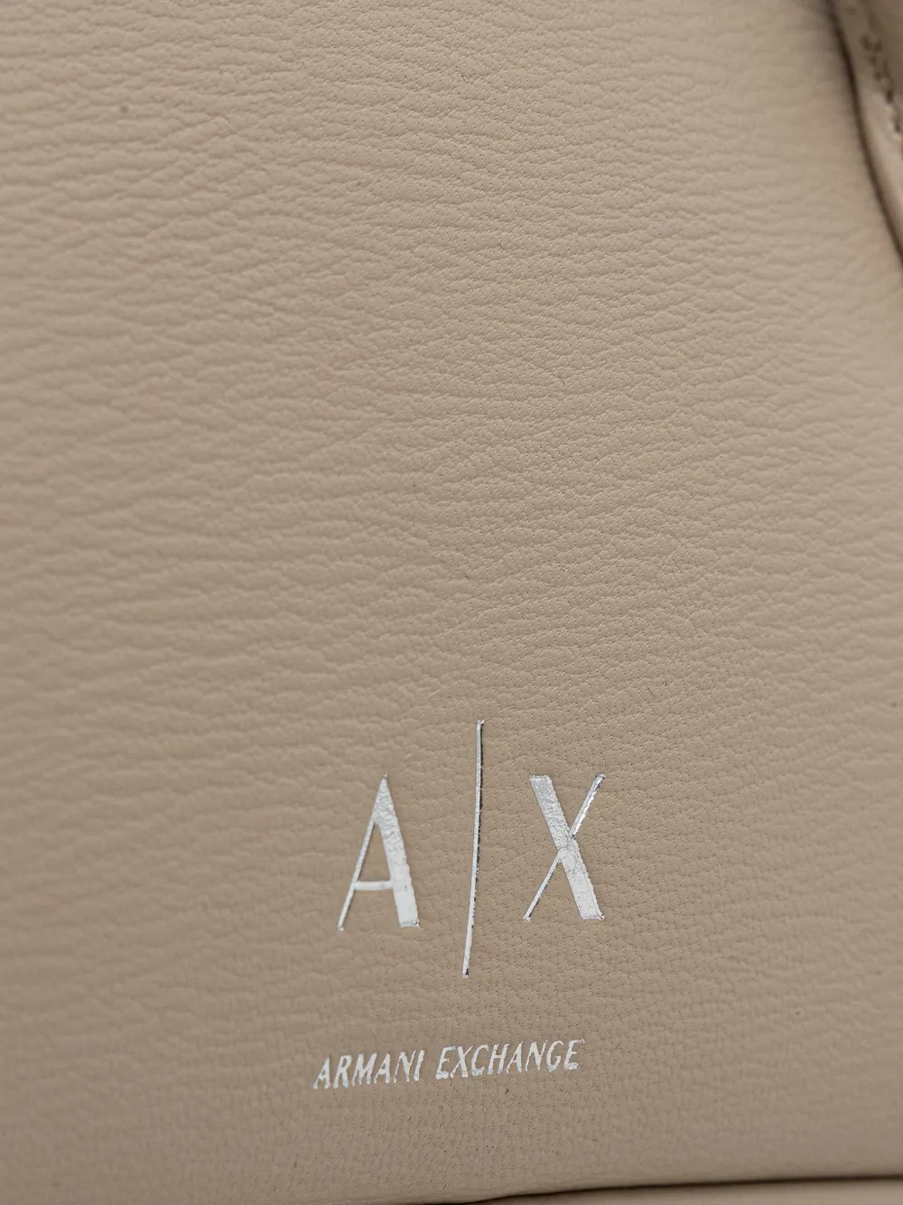 Armani Exchange Shopper met logo Beige