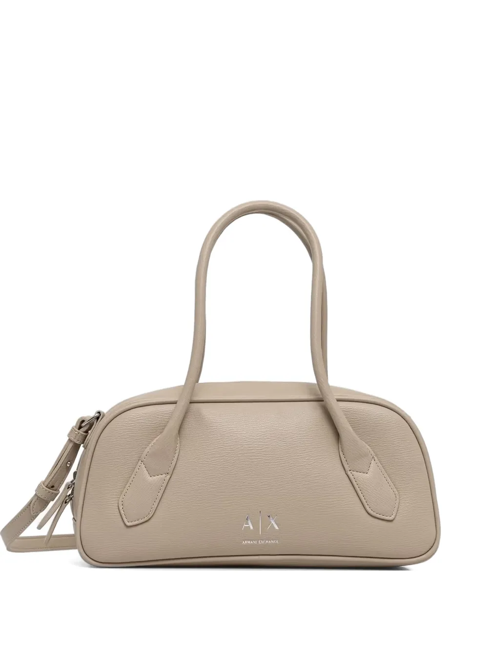 Armani Exchange Naomi logo tote bag - Toni neutri