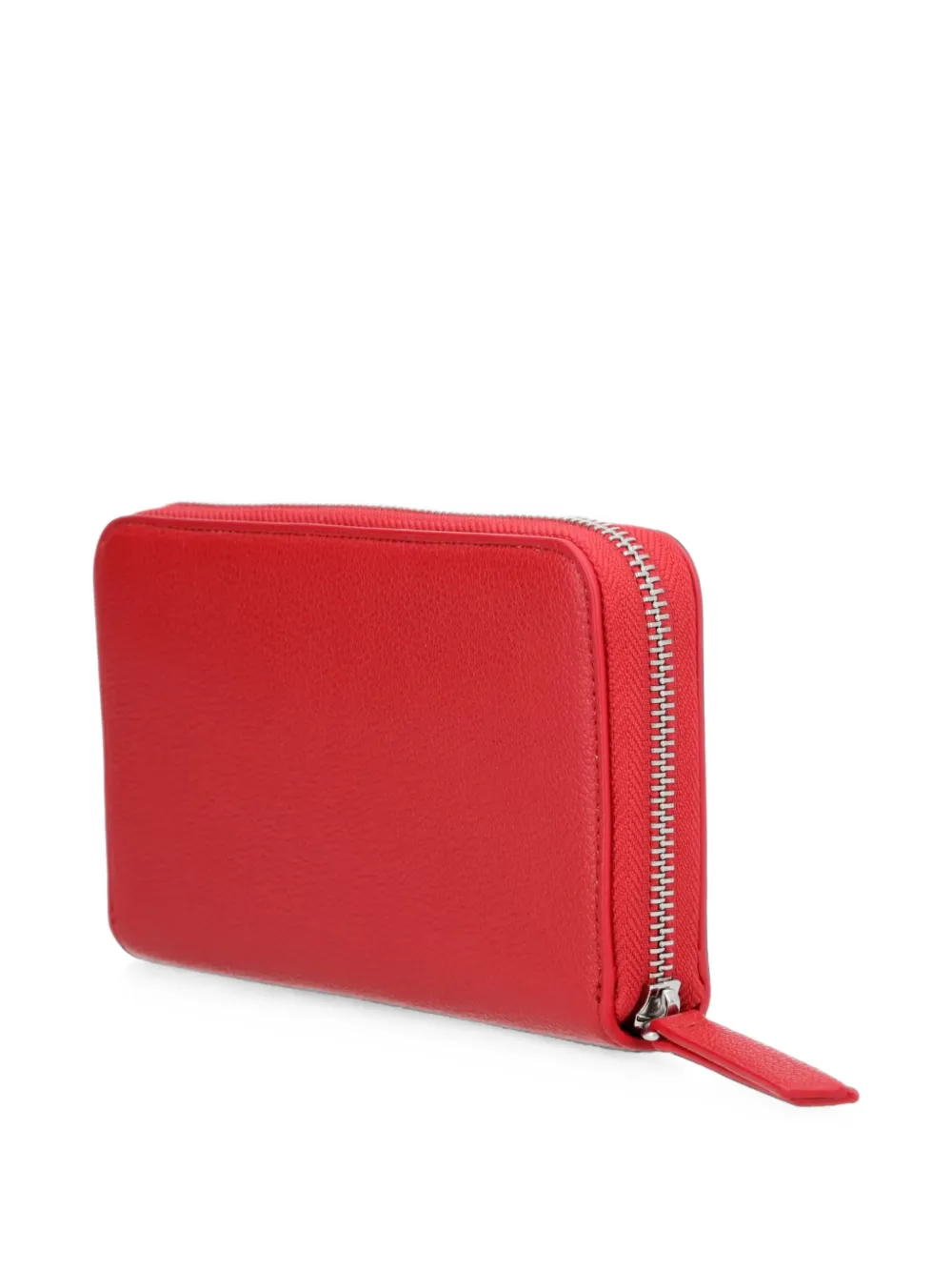 Armani Exchange Portemonnee met bewerkt leer Rood