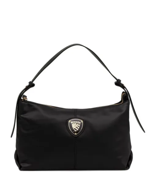 Blauer logo-plaque shoulder bag