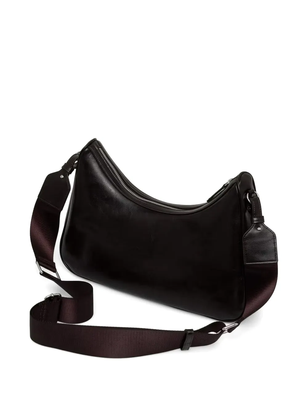 Armani Exchange Schoudertas met logoprint Bruin