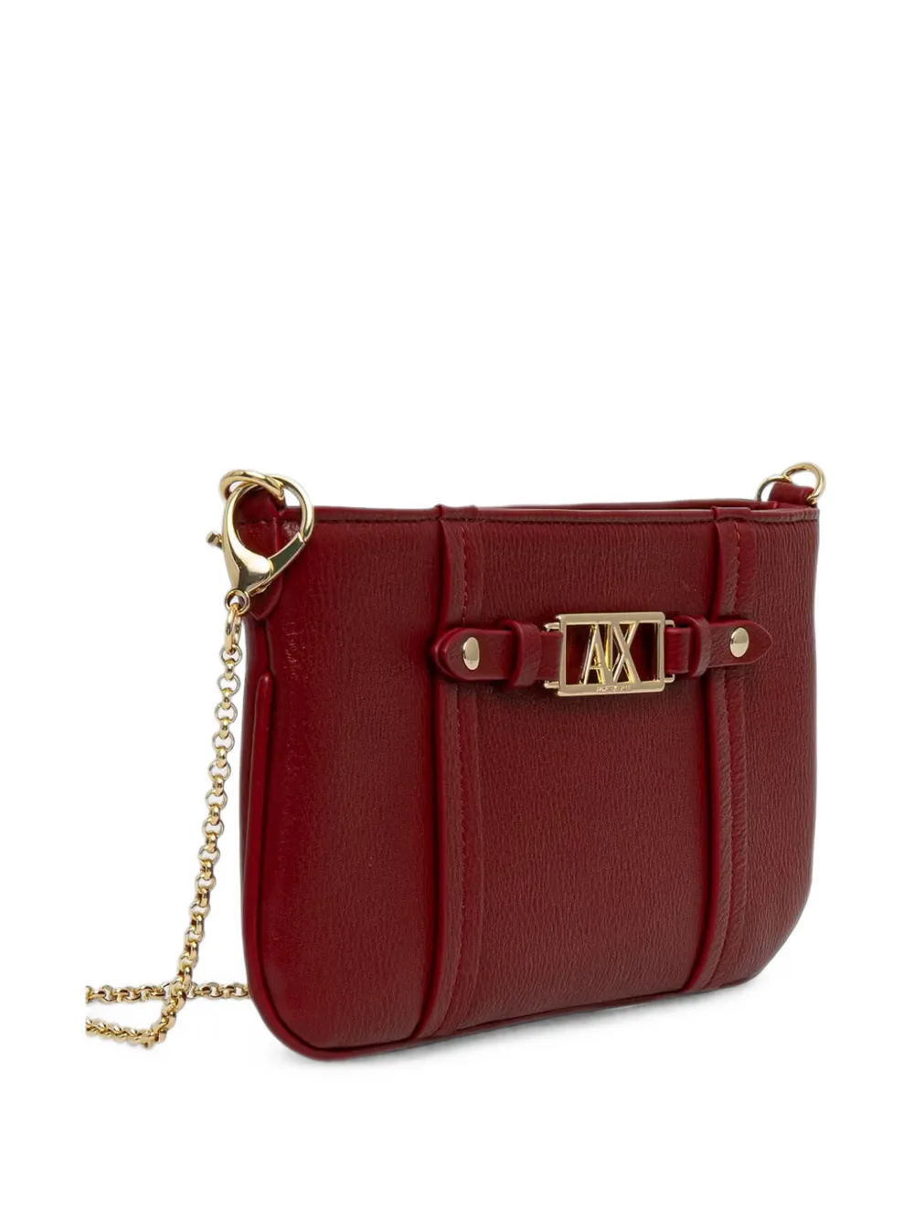Armani Exchange Shopper met logoplakkaat Rood