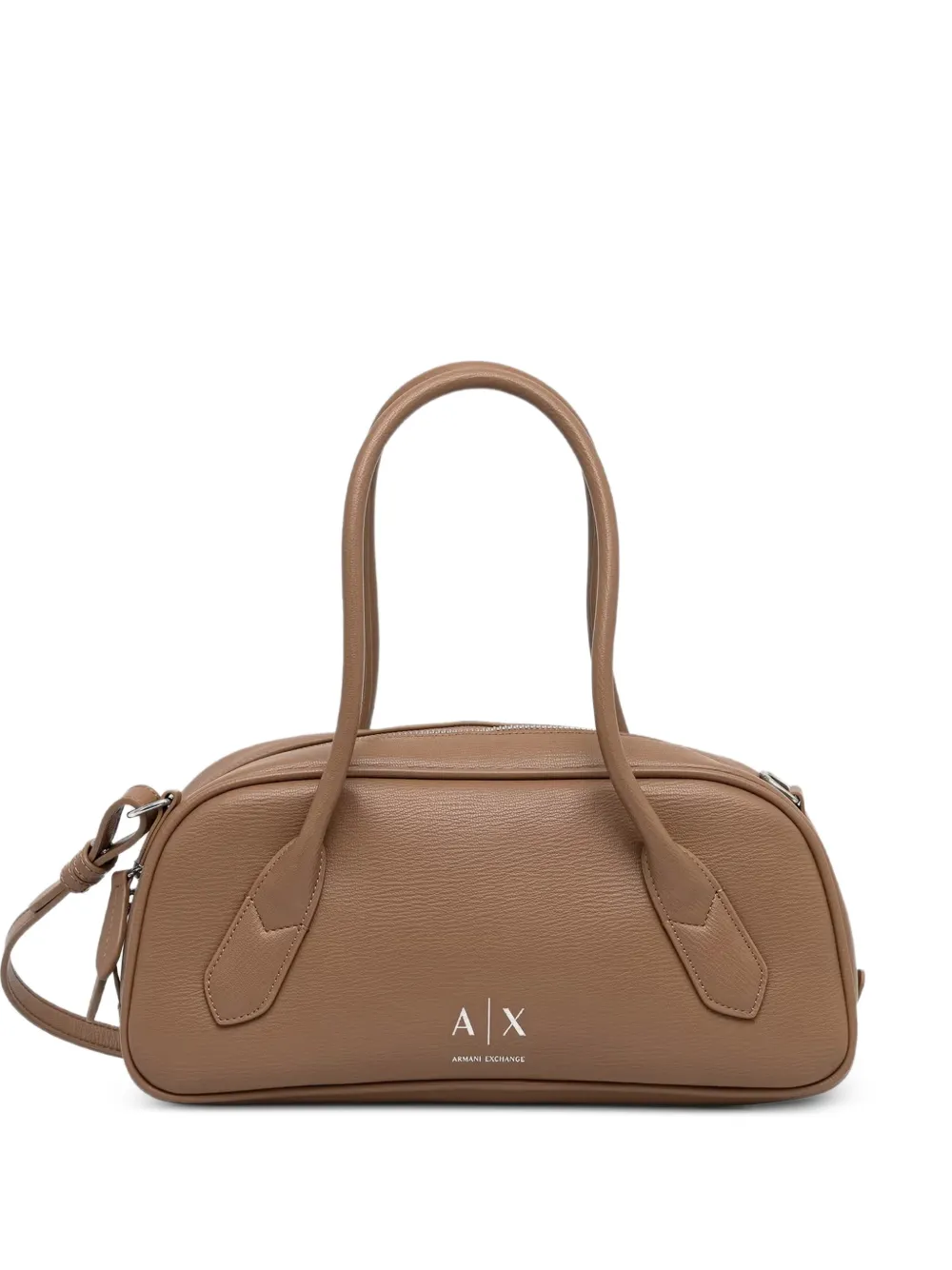 Armani Exchange logo-print top-handle cross body bag - Toni neutri