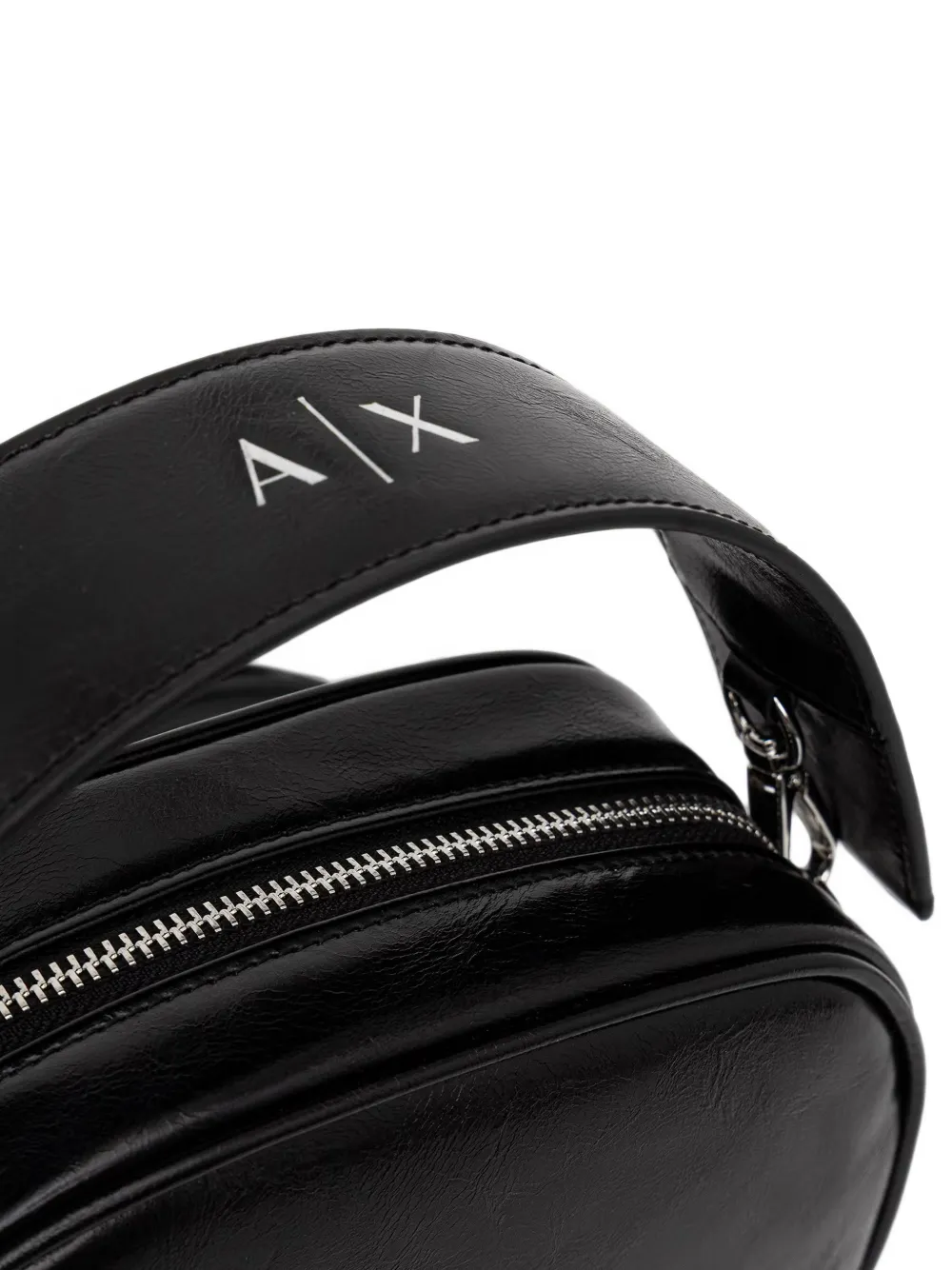 Armani Exchange Crossbodytas met logoprint Zwart