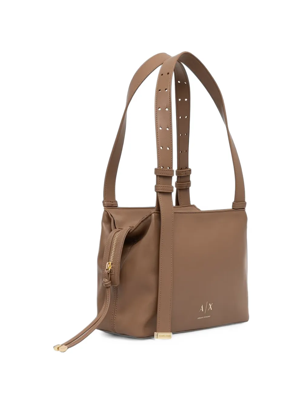Armani Exchange Shopper met logo Bruin