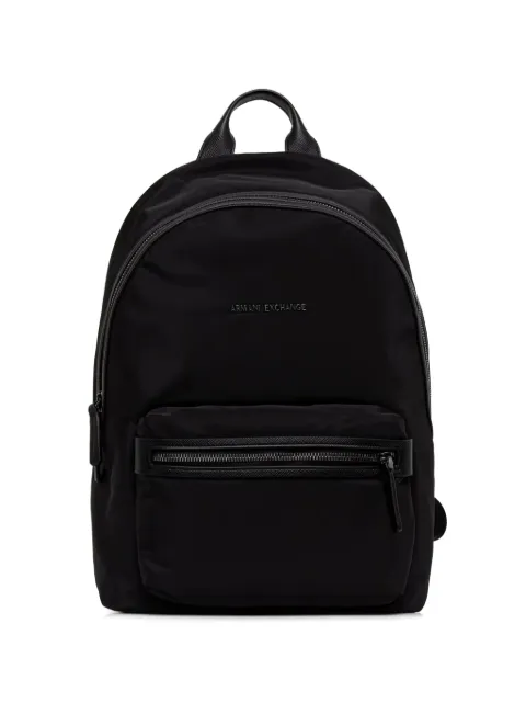 Armani Exchange Up For Party logo-detail backpack