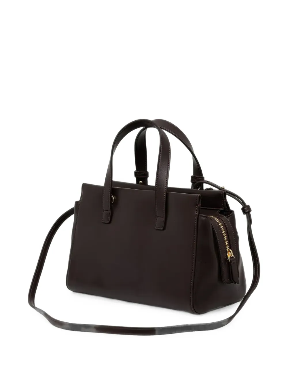 Armani Exchange Shopper met hangslotdetail en logo-print Bruin