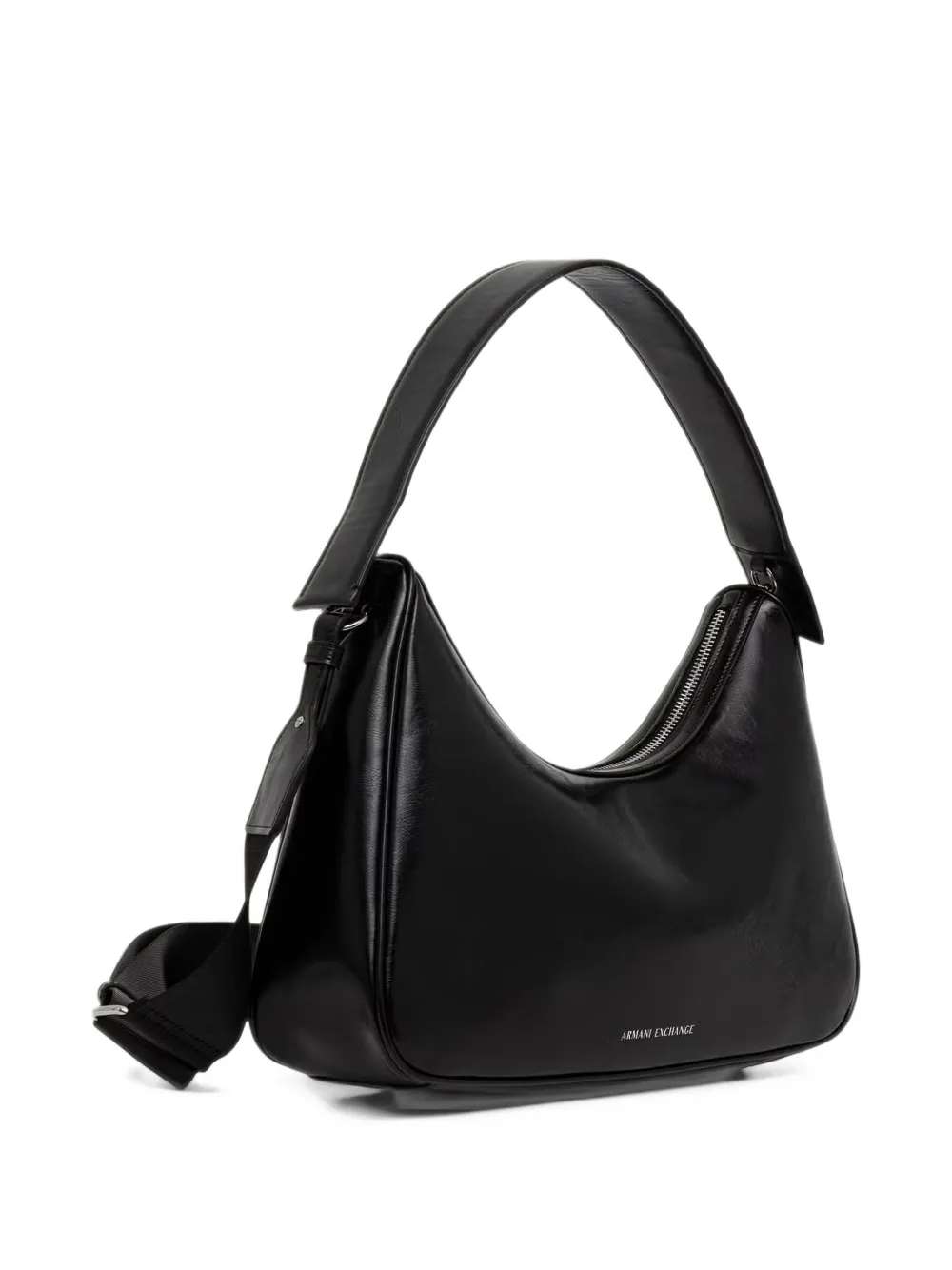 Armani Exchange Shopper met logoprint Zwart