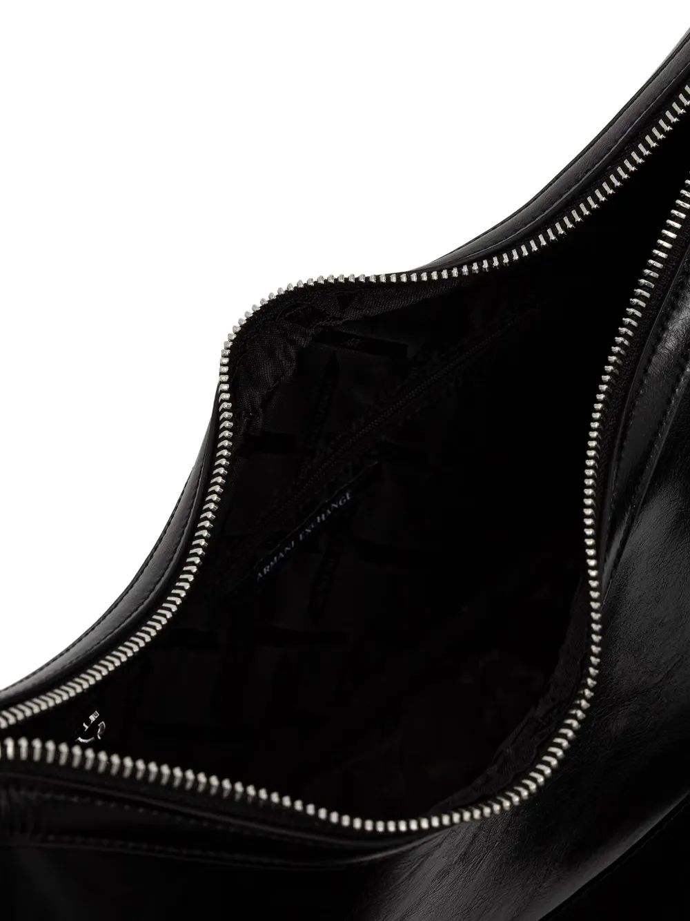 Armani Exchange Shopper met logoprint Zwart