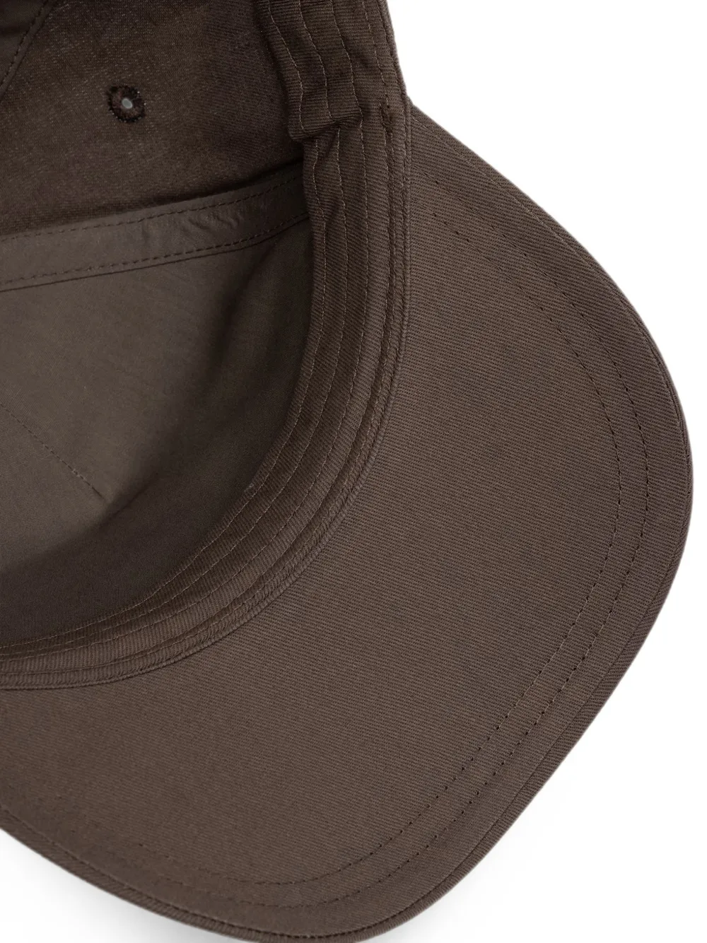 Armani Exchange Honkbalpet met geborduurd logo Bruin