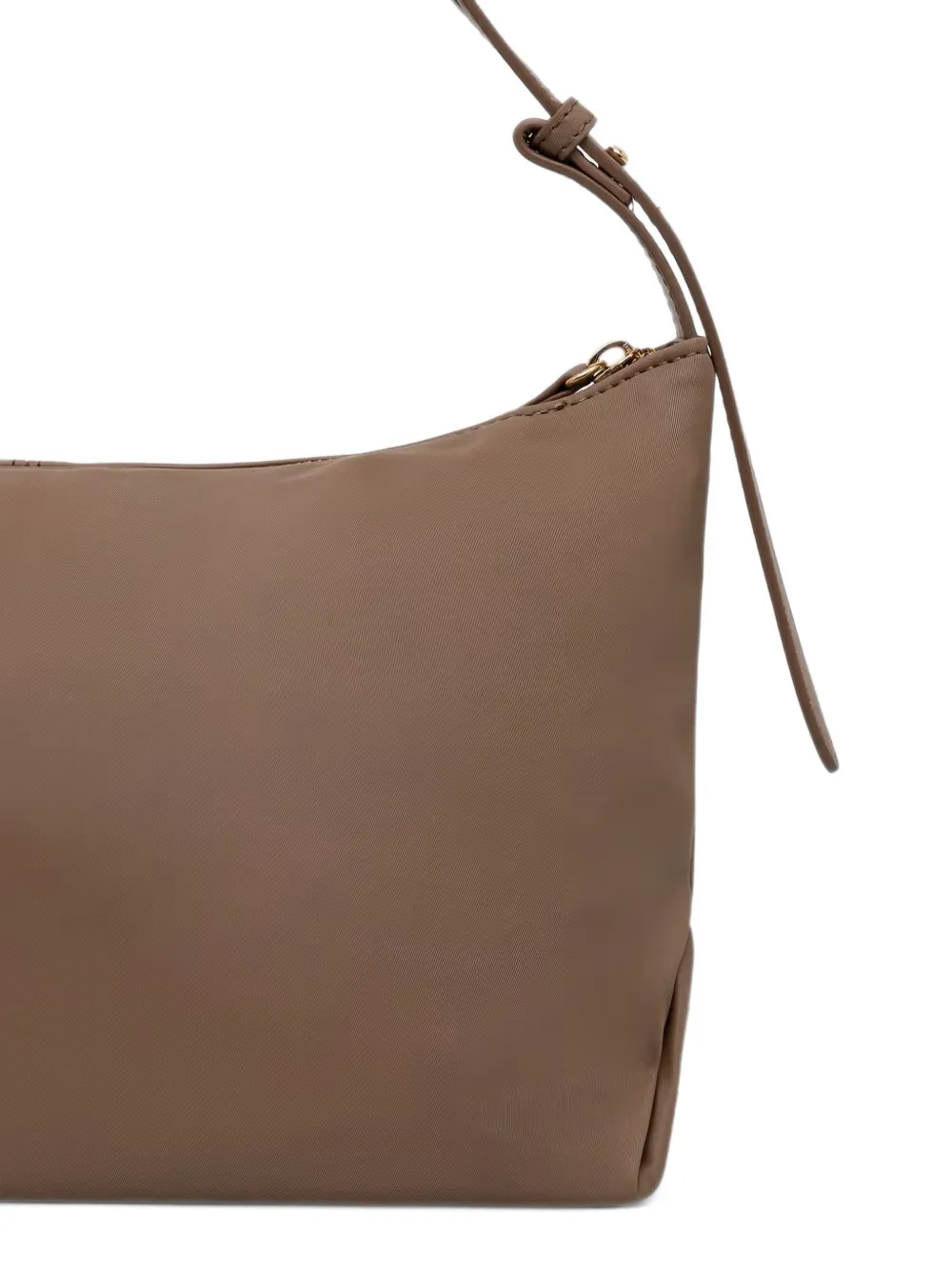 Blauer logo-plaque shoulder bag Bruin