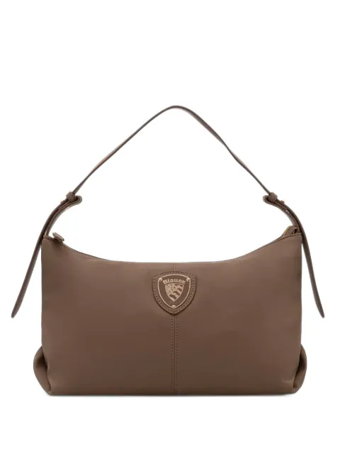 Blauer logo-plaque shoulder bag