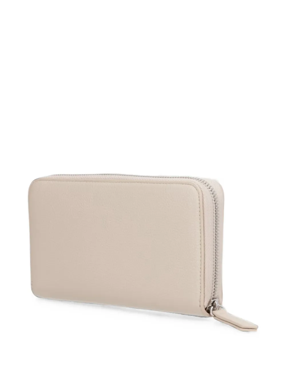 Armani Exchange Portemonnee met logoplakkaat Beige