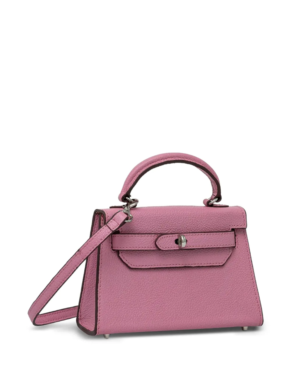 Silvian Heach Sanita leren shopper Roze