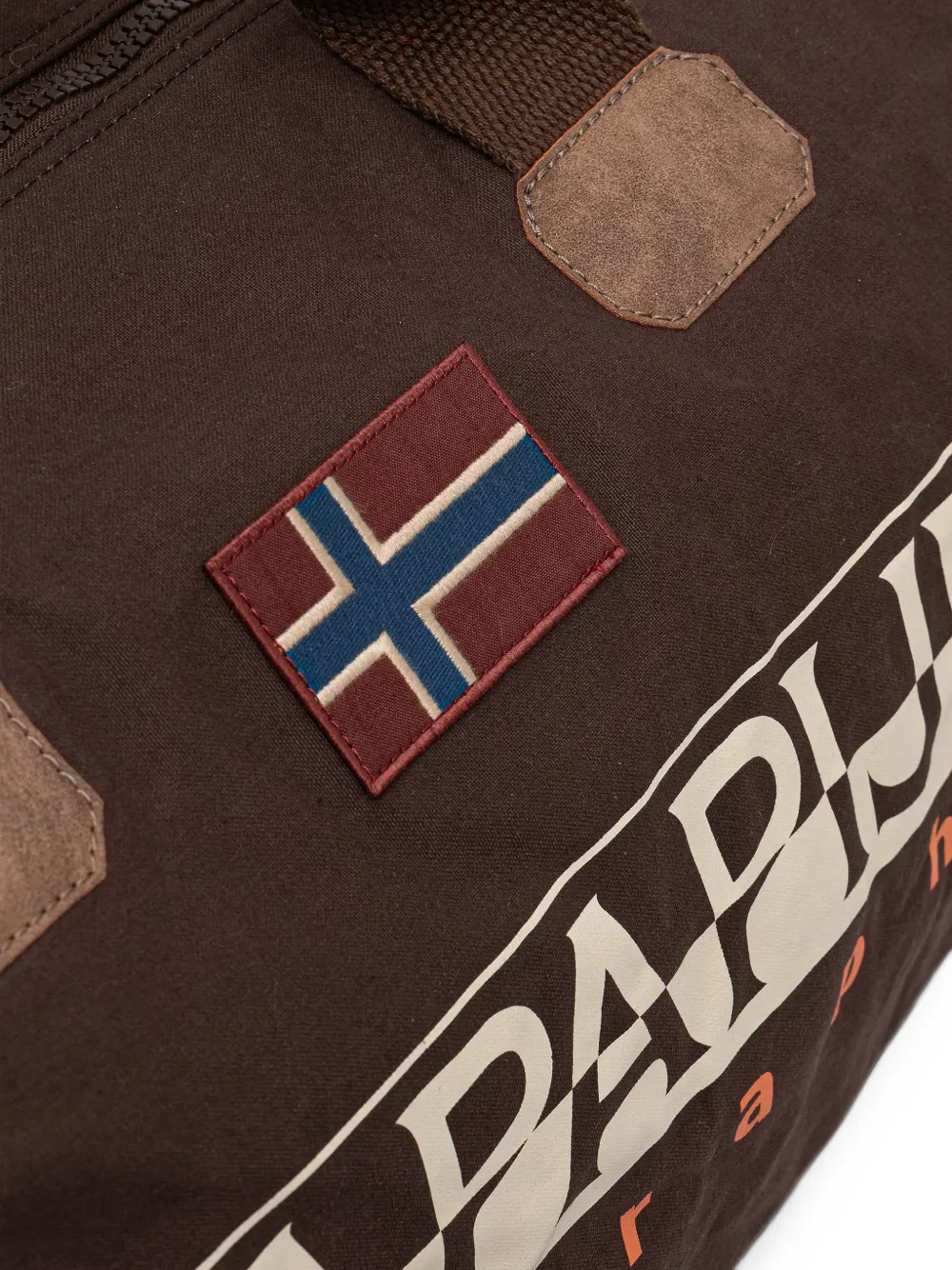 Napapijri Reistas met logo-print Bruin