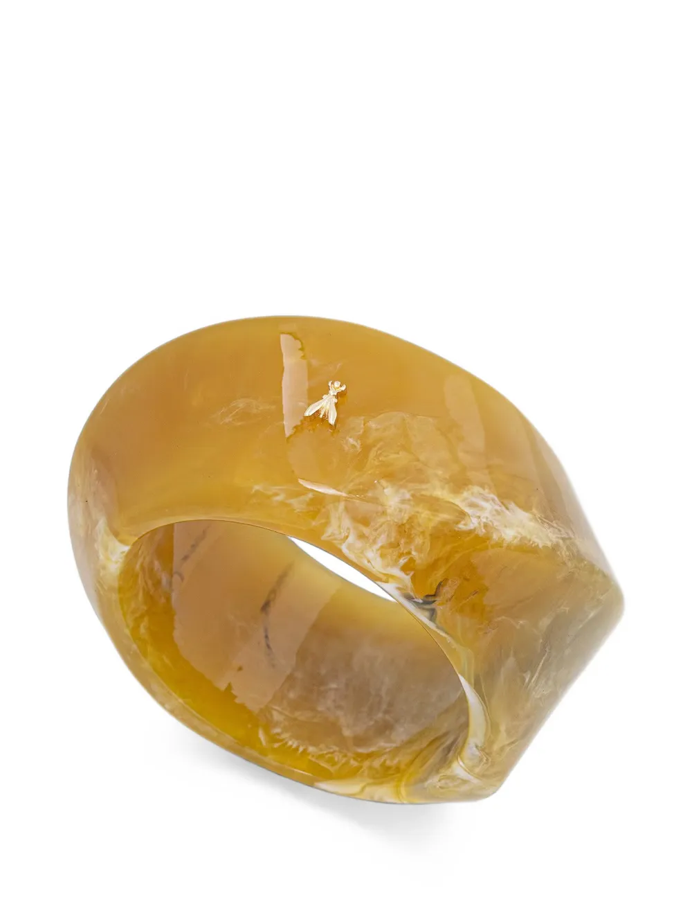 Patrizia Pepe resin bangle bracelet - Giallo