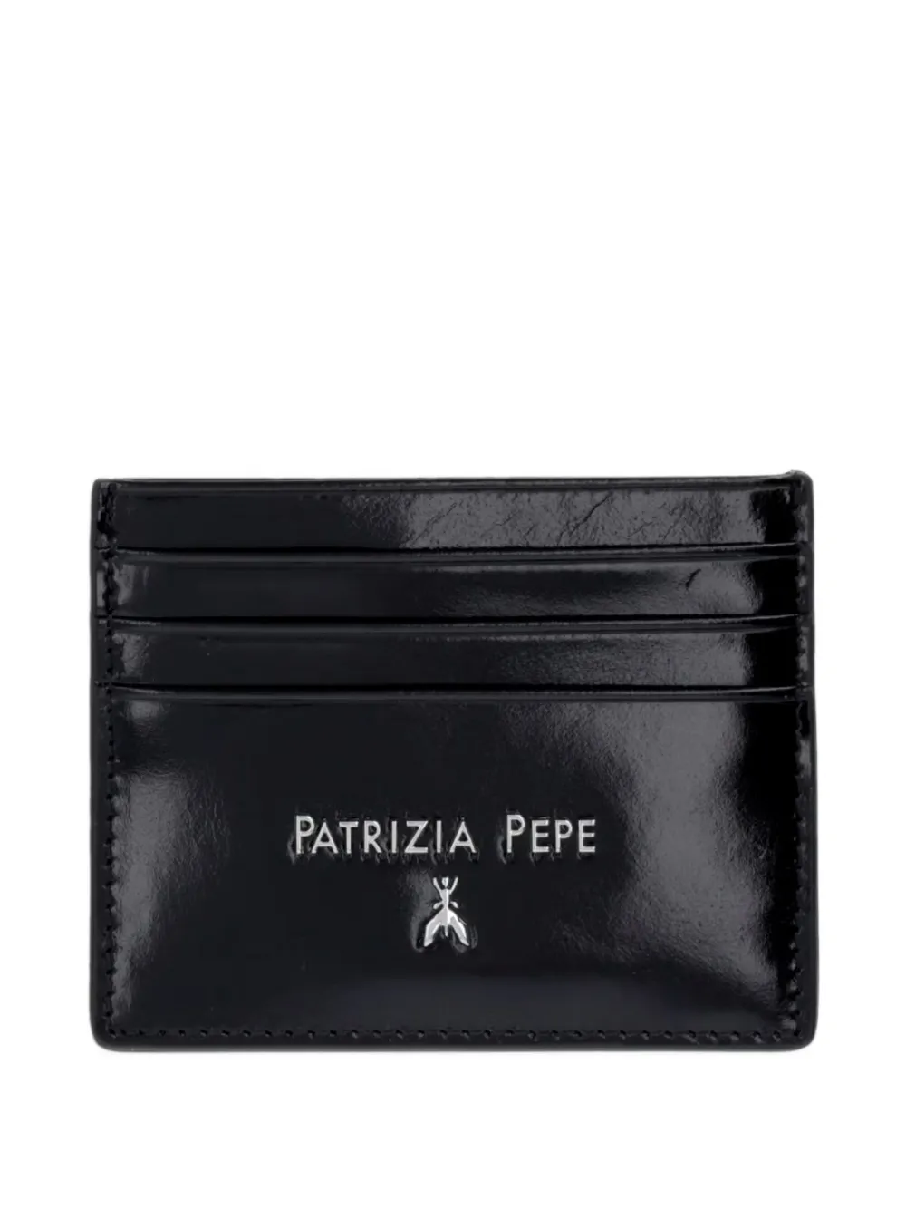 Patrizia Pepe logo-plaque cardholder - Schwarz