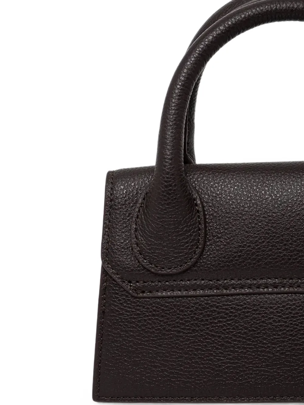 Silvian Heach Crossbodytas met logo-plakkaat en textuur Bruin