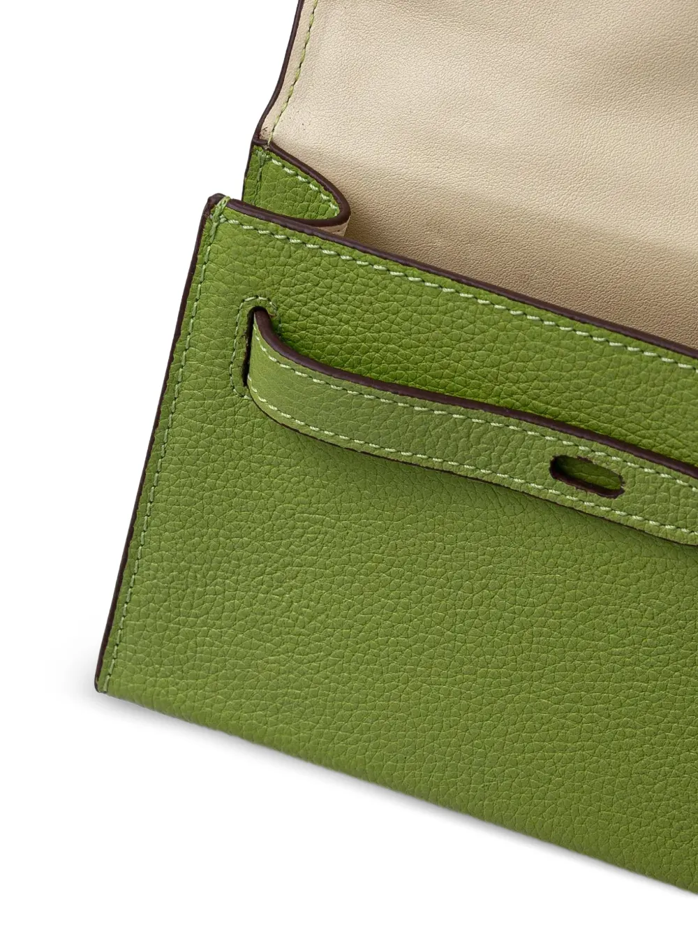 Silvian Heach Sanitá grainy-texture tote bag Groen