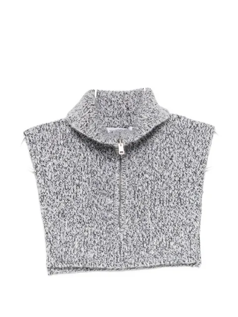 Maison Kitsuné zipped collar